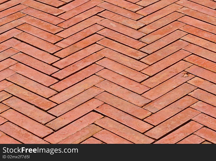 Red Brick from a temple