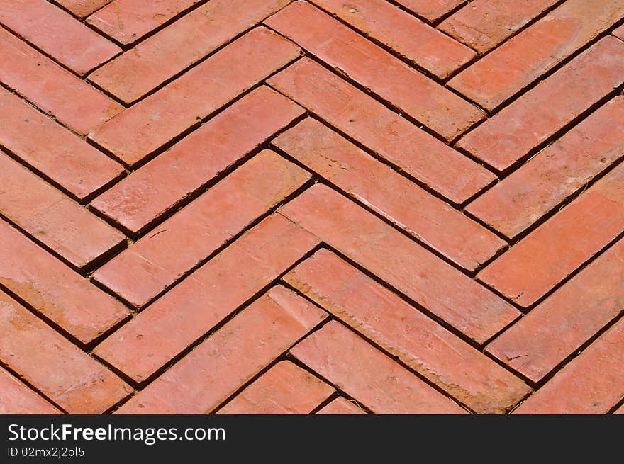 Red Brick from a temple