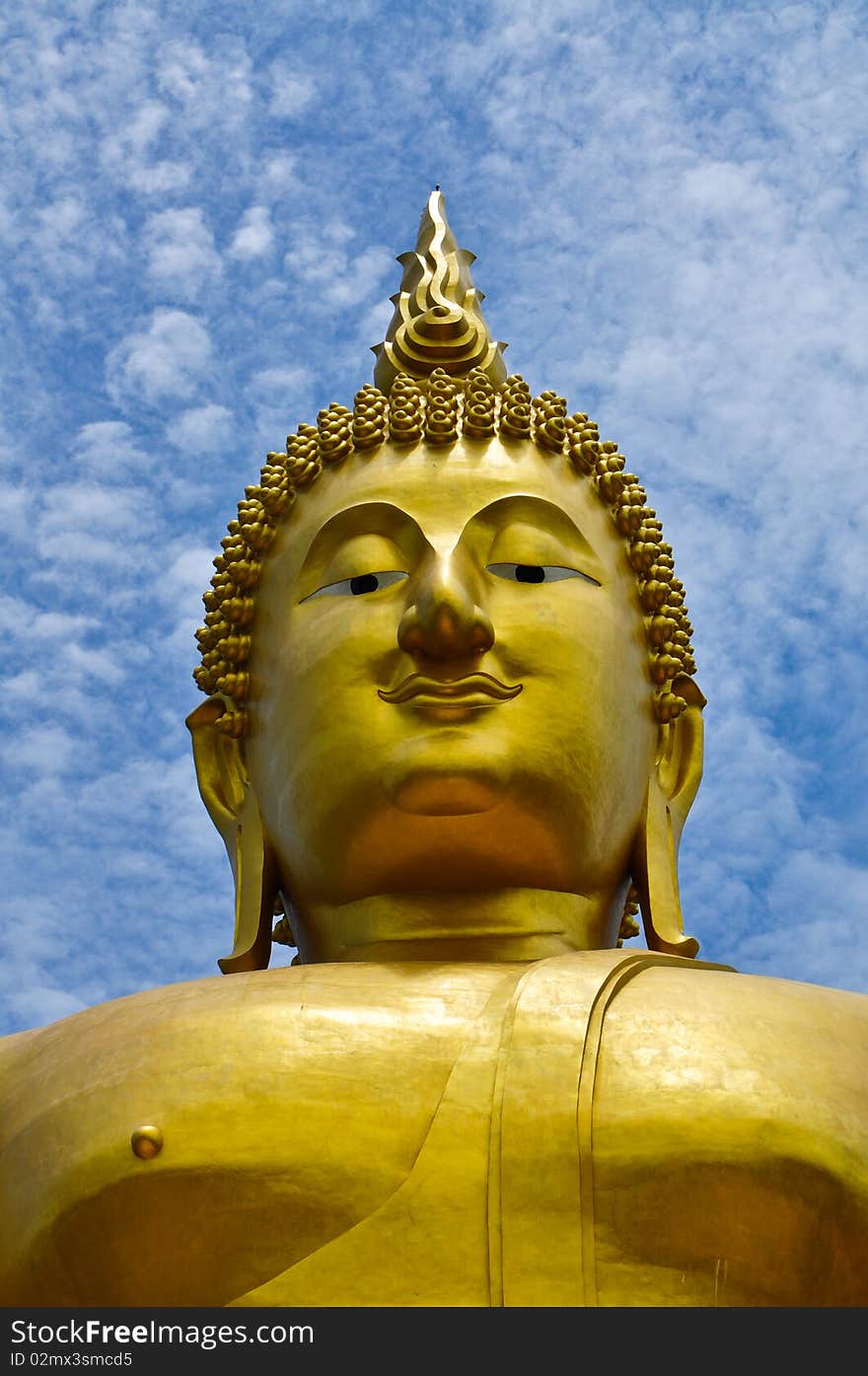 Face Huge Buddha image