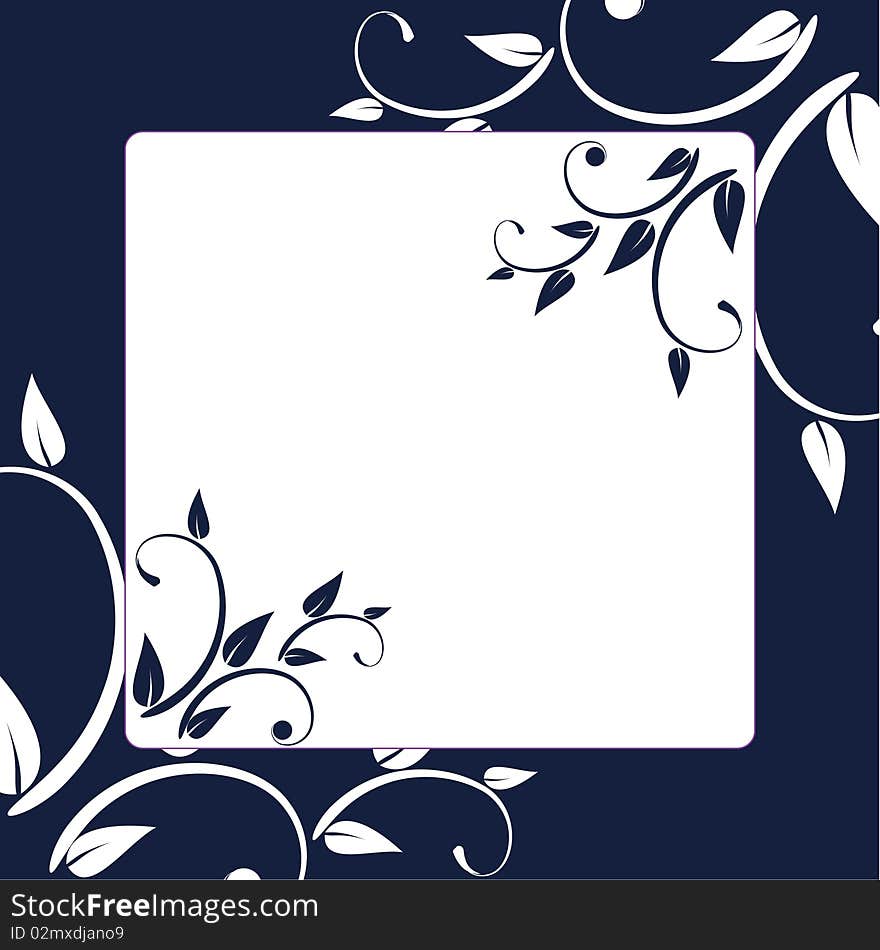 Abstract  Floral Background