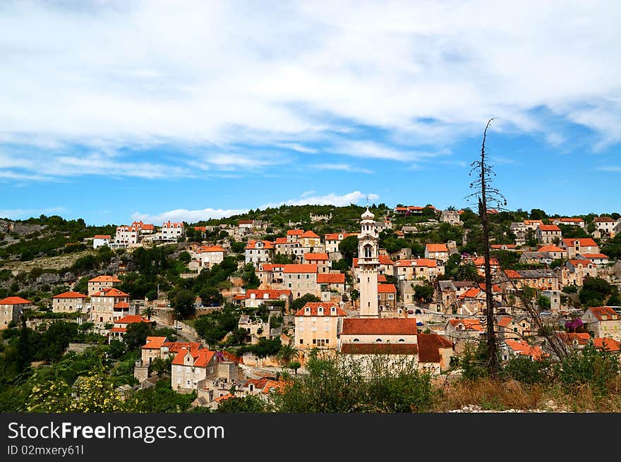 Mediterranean village