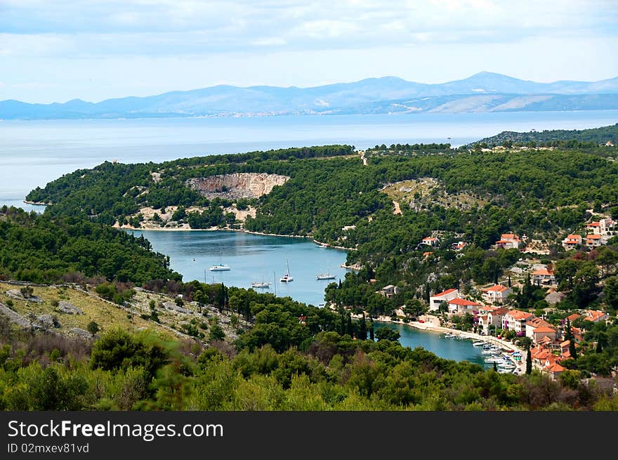 Mediterranean village