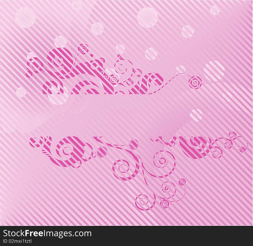 Multilayer pink grunge background