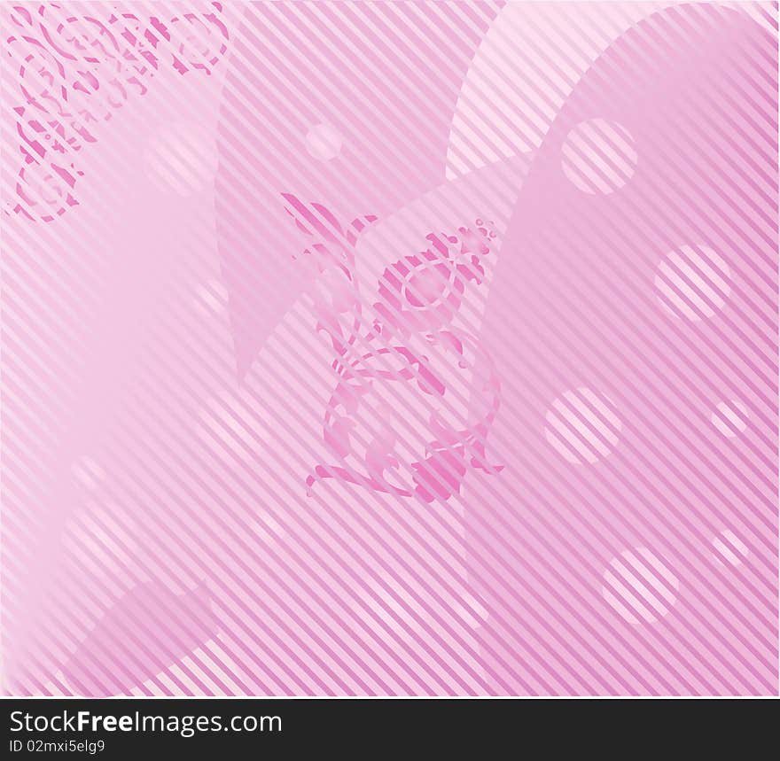 Multilayer pink grunge background