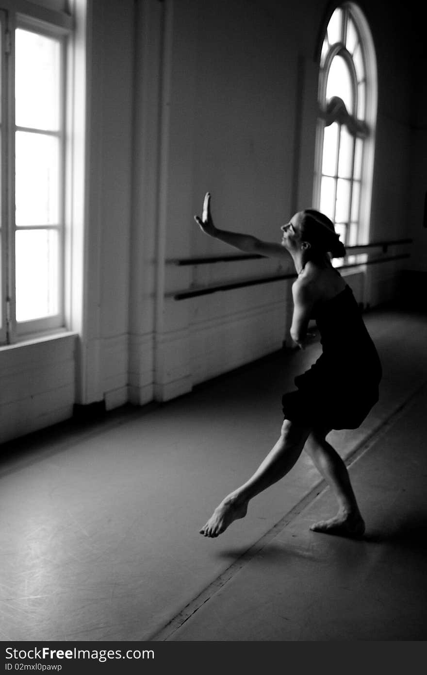 Dancer in Studio