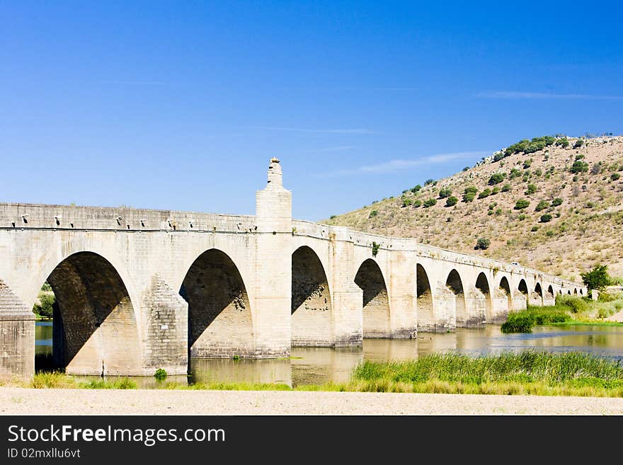 Bridge in Medellin, Badajoz Province, Extremadura, Spain