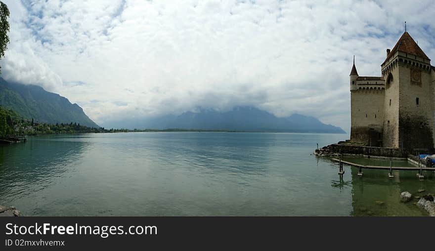 Switzerland - Chateau de Chillon on the lake Leman