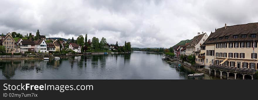 Panorama, Schaffhausen, northern Switzerland