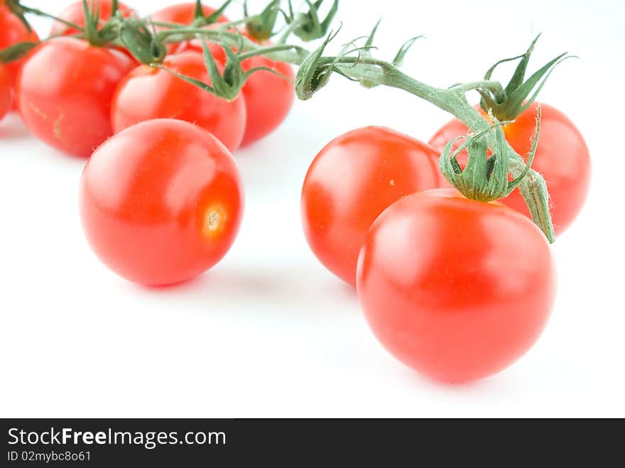 Cherry branch tomatoes