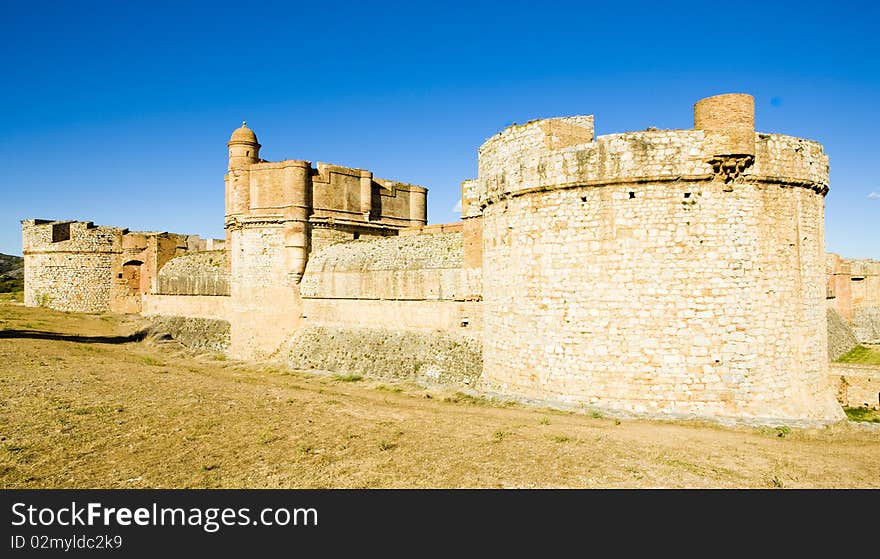 Salses Fort in Languedoc-Roussillon, France