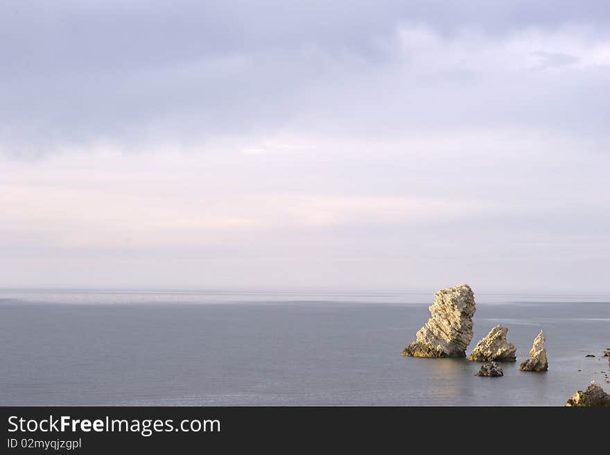 Beautiful view of Jangul. Crimea, Ukraine