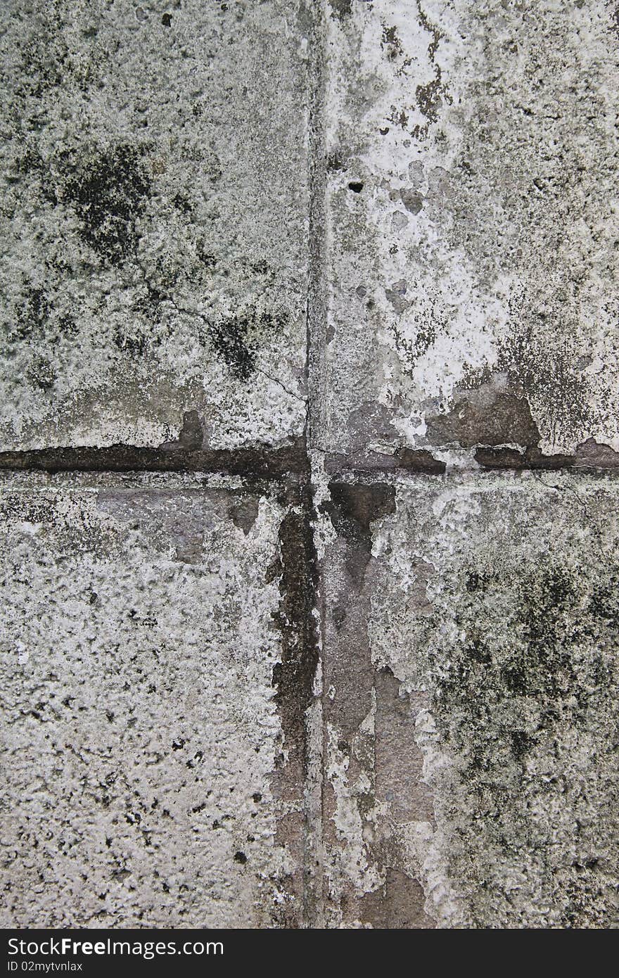 Old concrete brick texture