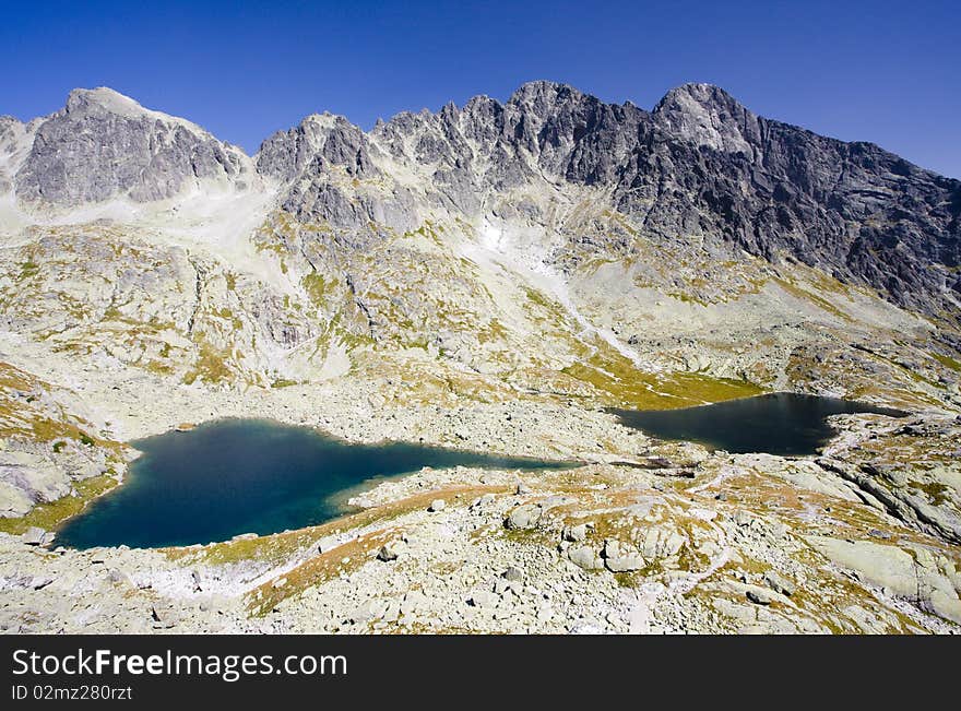 Five Spis Tarns, Vysoke Tatry (High Tatras), Slovakia