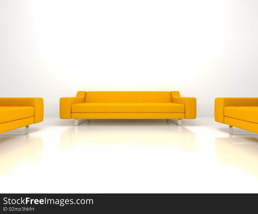 Orange Chairs