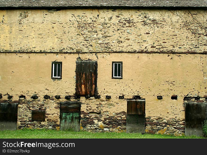 Exterior Of A Abandned Building