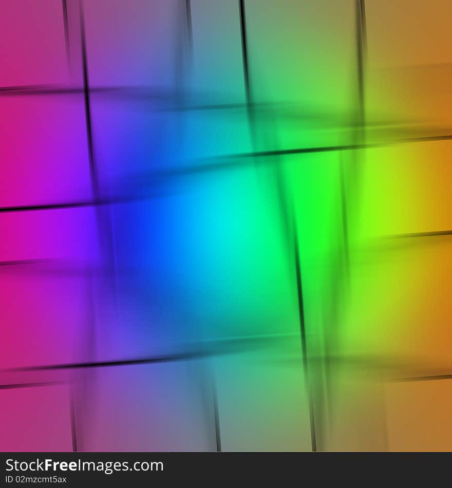 Abstract background with RGB spectrum.