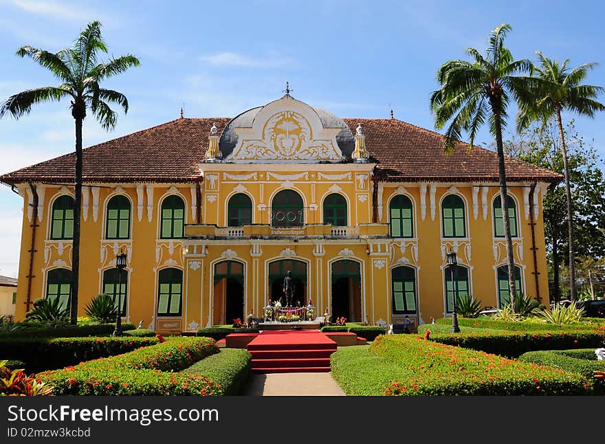 Abhaibhubejhr hospital at prachin buri, thailand. Abhaibhubejhr hospital at prachin buri, thailand