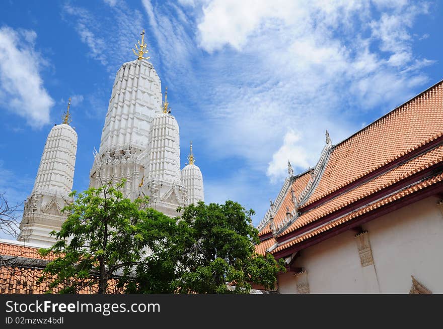 Wat mahatat in phetchaburi, Thailand. Wat mahatat in phetchaburi, Thailand