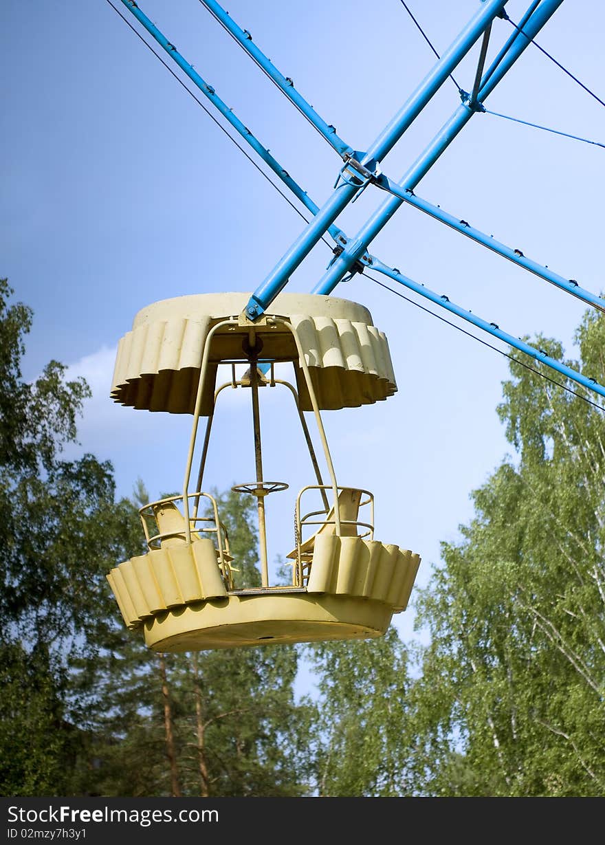 Ferris Wheel Close Up Cabin