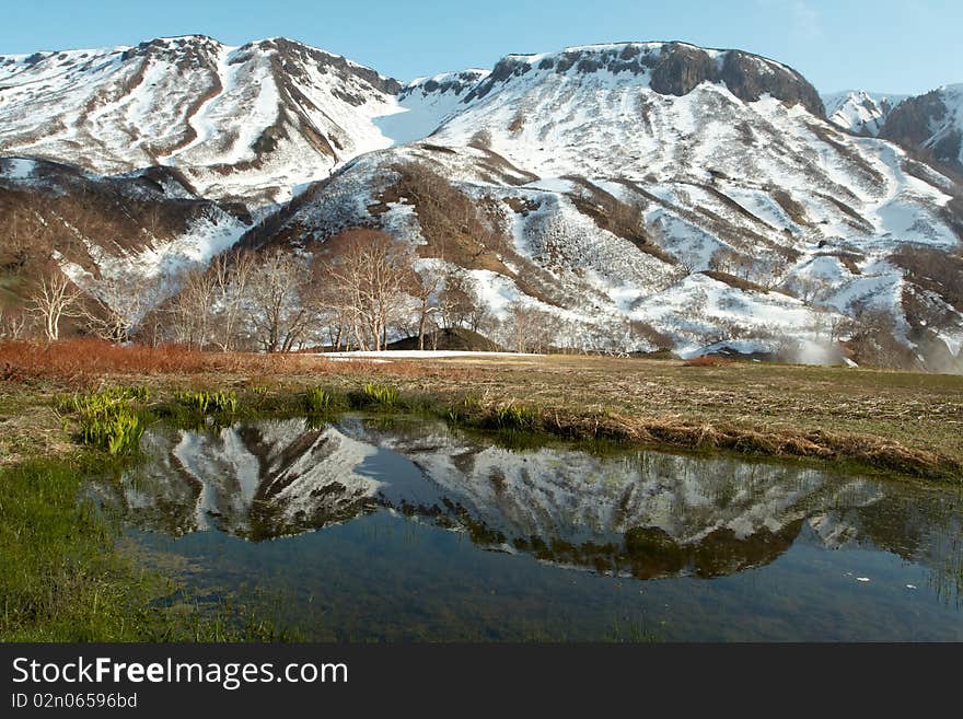 Valley of Geysers, Kamchatka, Kronotsky reserve. Valley of Geysers, Kamchatka, Kronotsky reserve