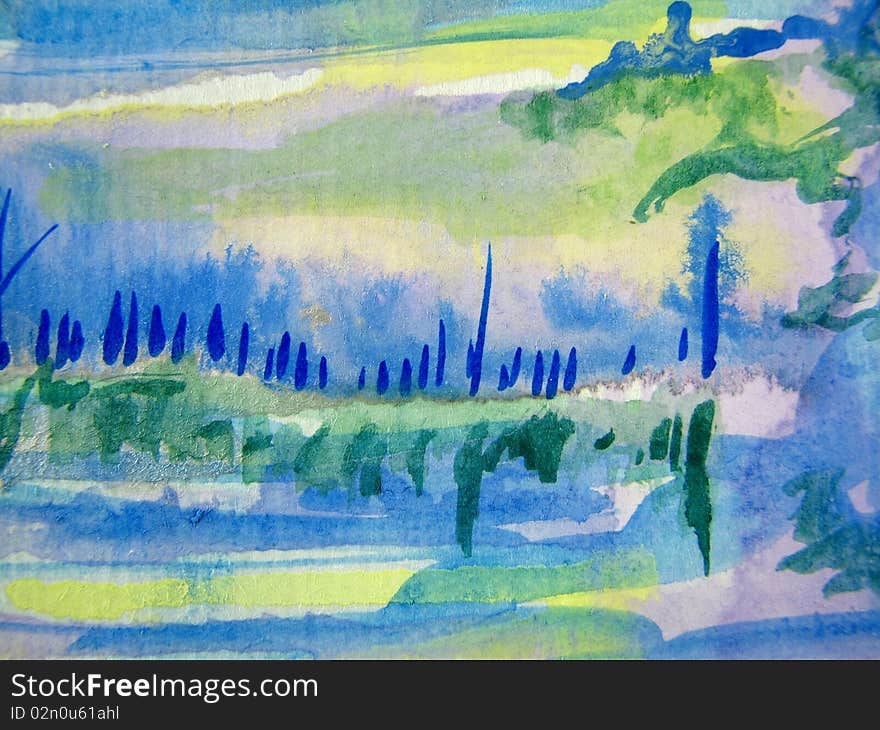 Beautiful Watercolor Background