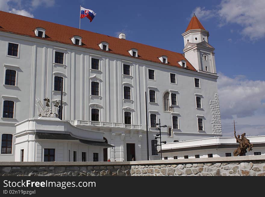 Detail Of Bratislava Castle