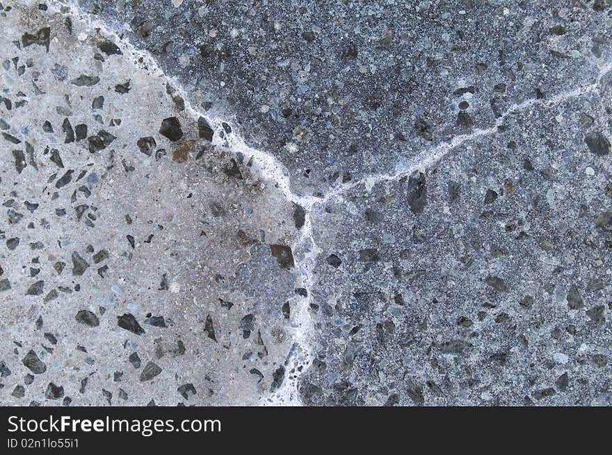 This photo shows a concrete texture.