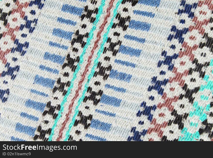 This photo shows a textile texture.