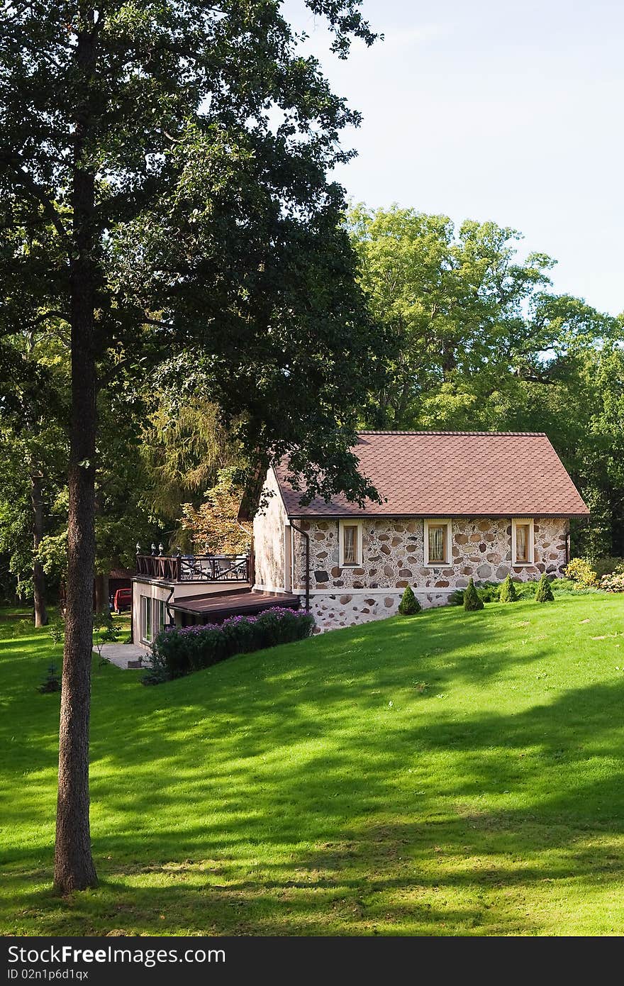 House in forest