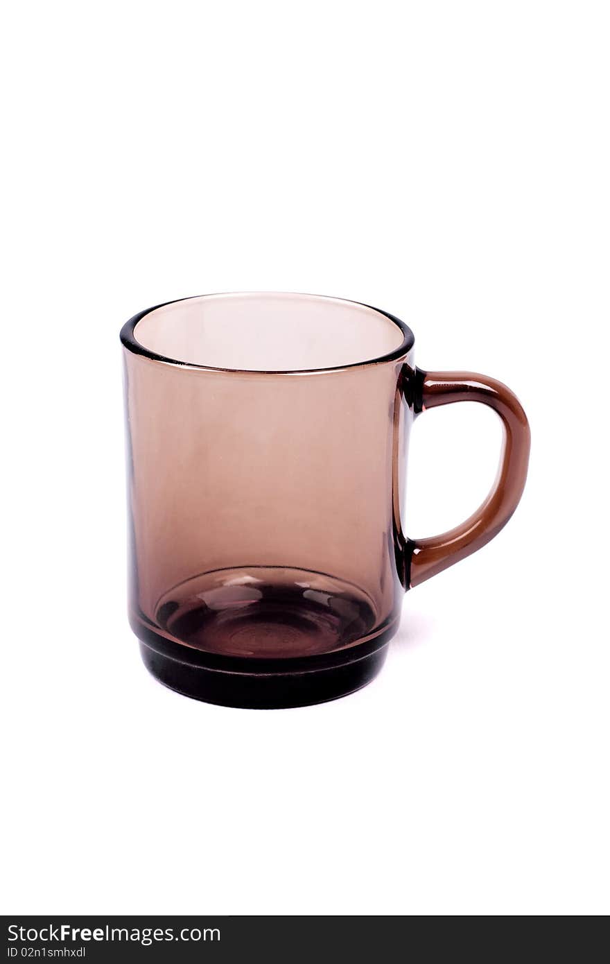 Brown Transparent Cup