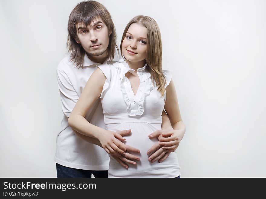 Couple waiting for baby