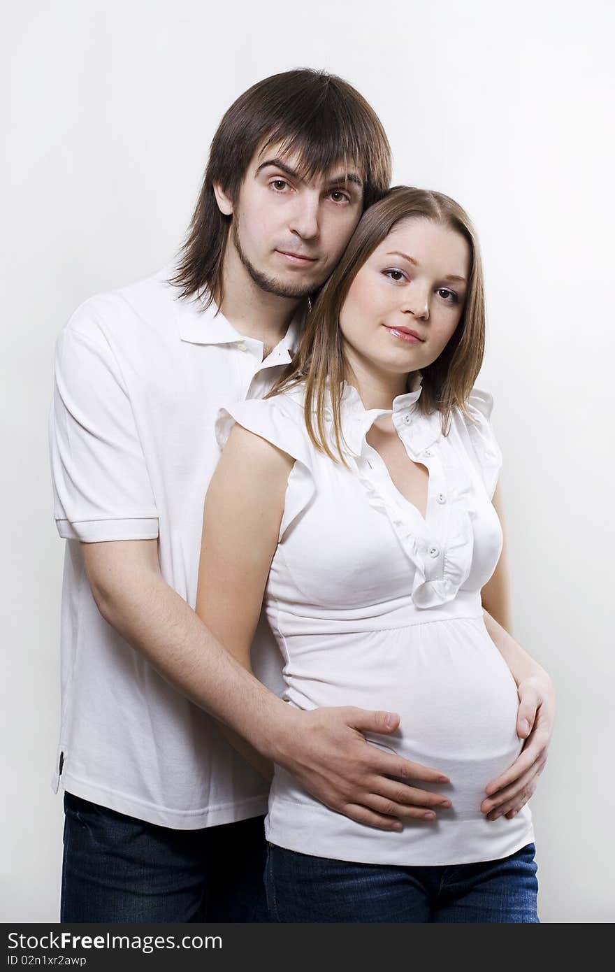 Couple waiting for baby