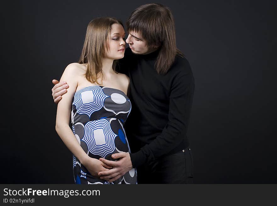 Pregnant couple