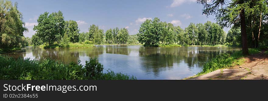 Panorama Summer Landscape