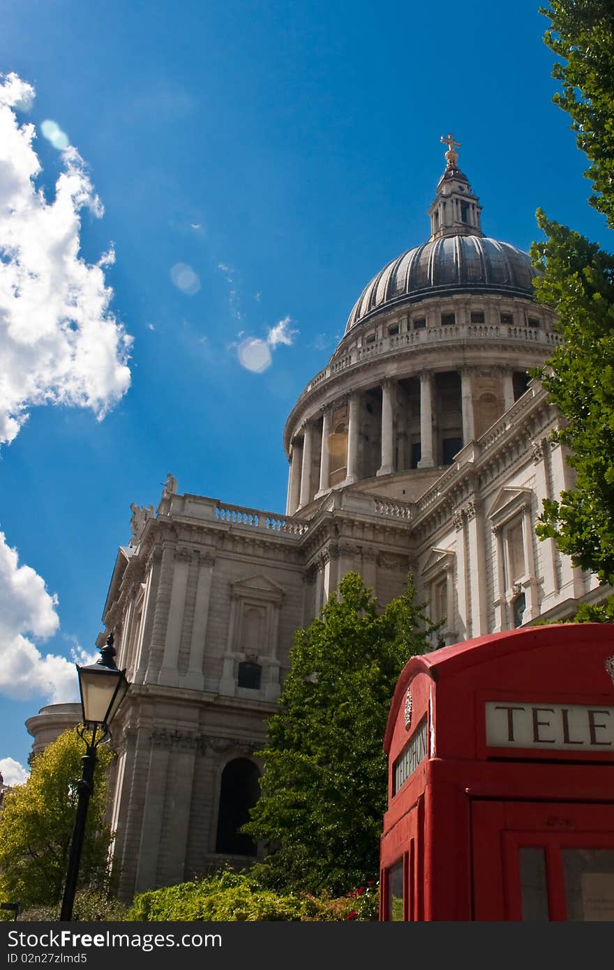 St paul cathedral in london in uk