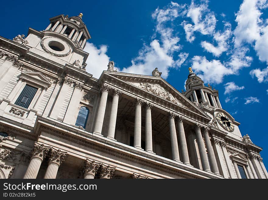 St paul cathedral in london in uk