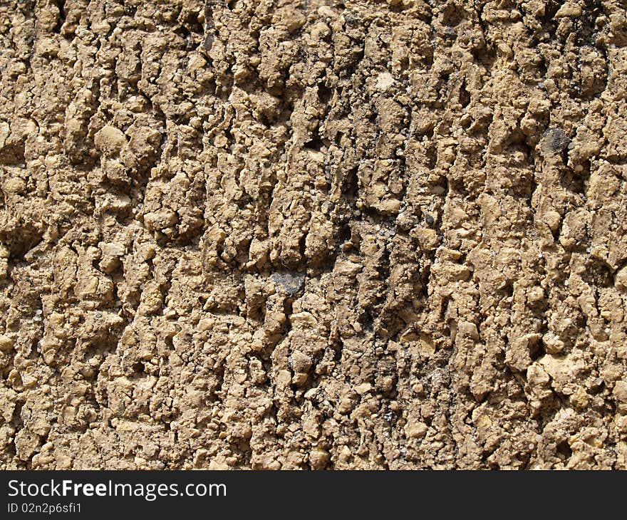 Close up shot of brick texture with a rough surface.