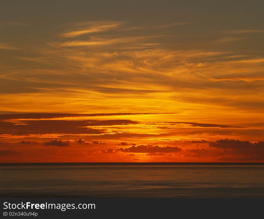 Sunset At Cape Reinga