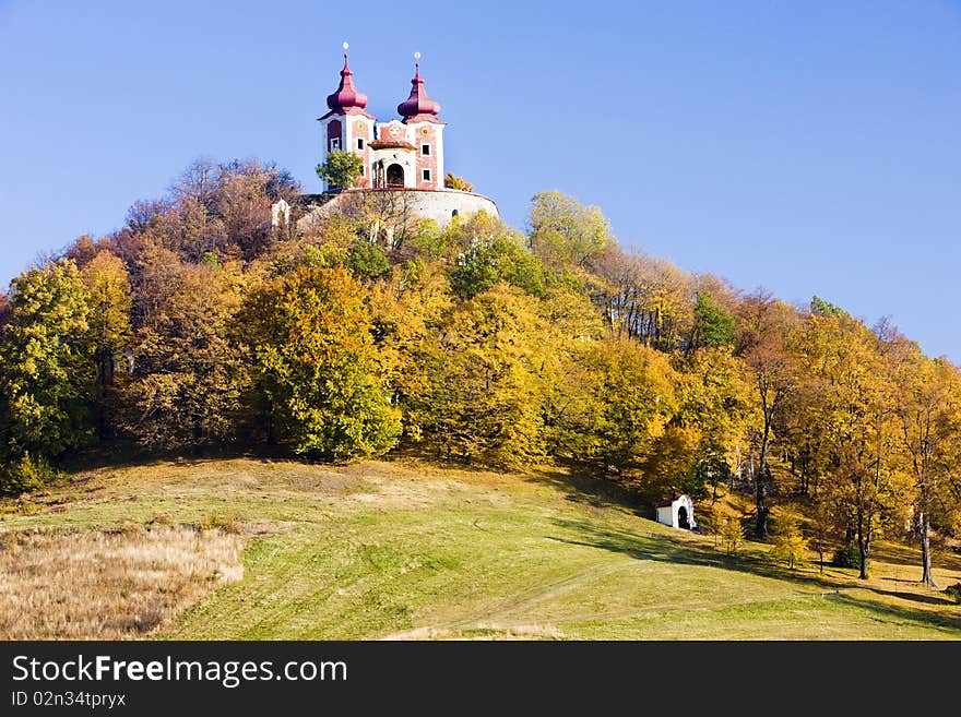 Pilgrimage church at Calvary, Banska Stiavnica, Slovakia