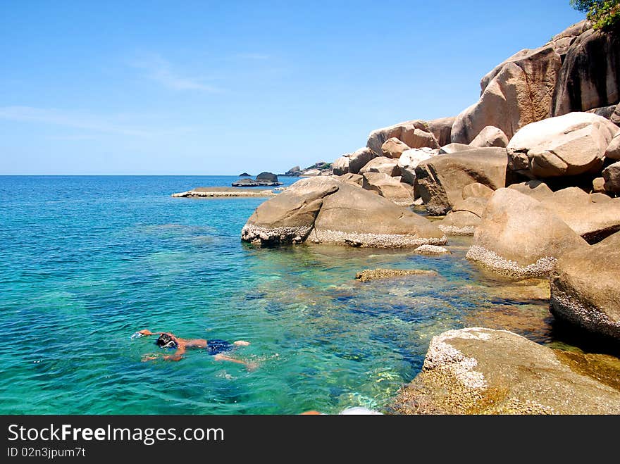 Dive in kho tao south of thailand. Dive in kho tao south of thailand