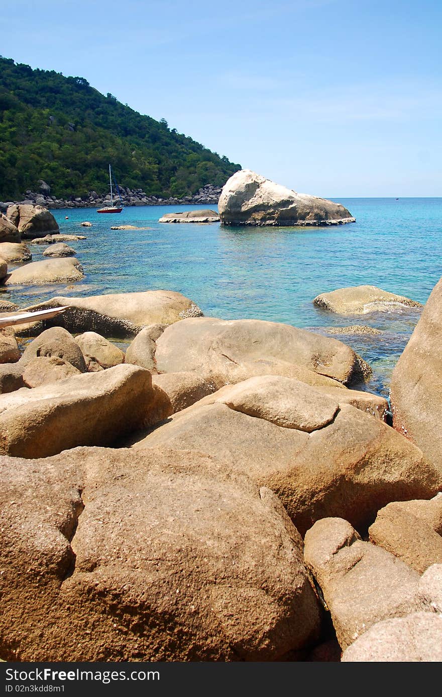 Rock,south of thailand