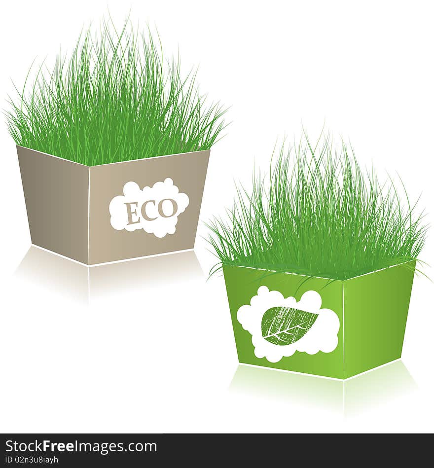 Eco Shopping bags. vector illustration