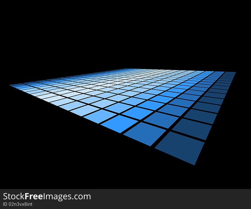 Vector background in blue color