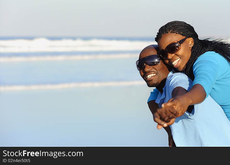 Gorgeous happy couple