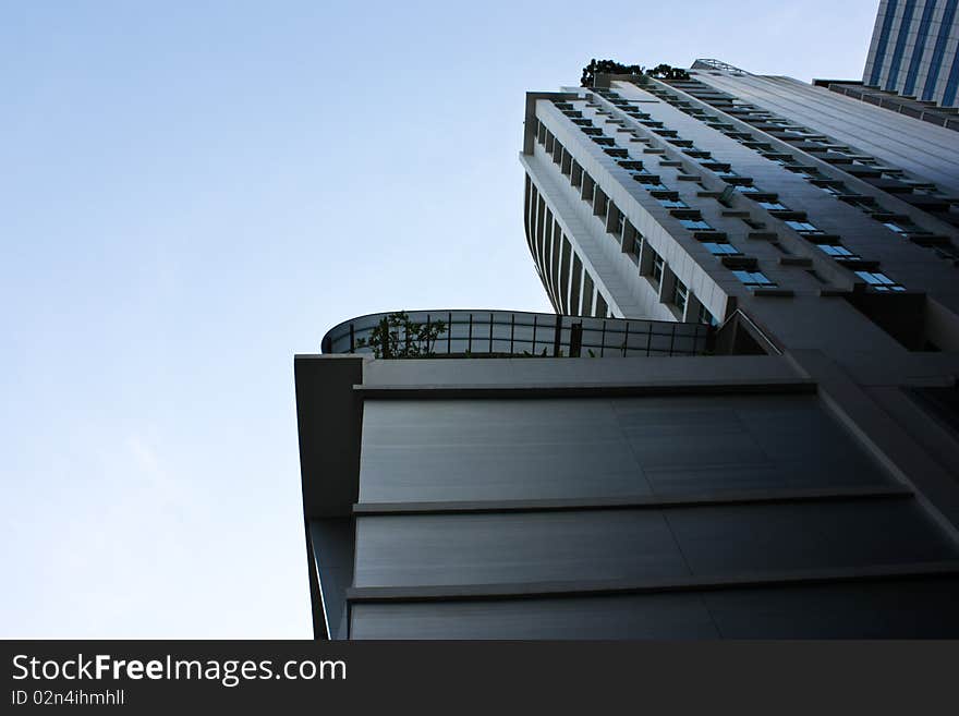 The high building in bangkok