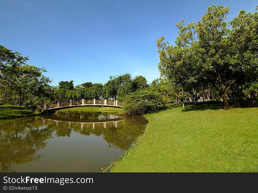 Beautiful green national park in Thailand. Beautiful green national park in Thailand