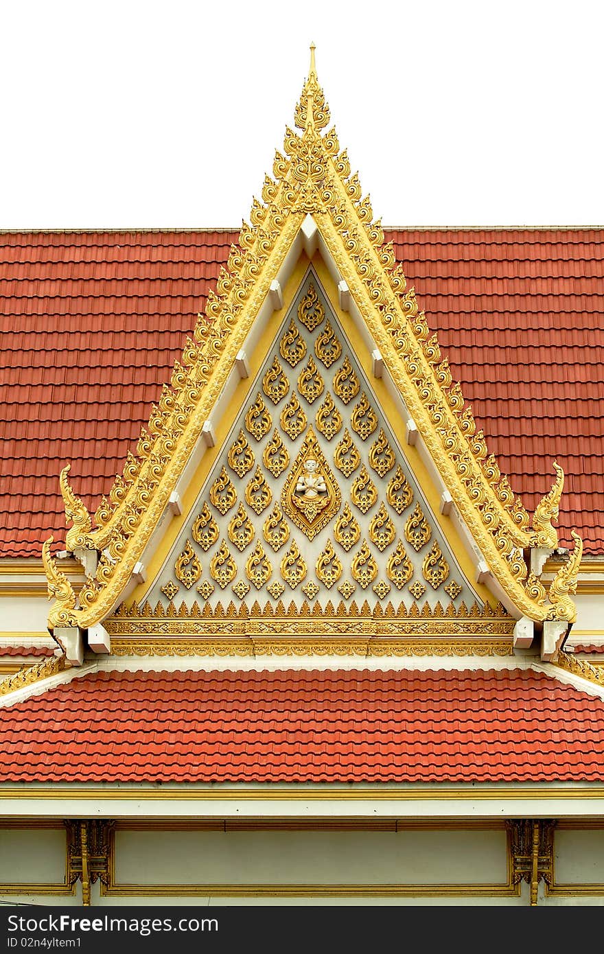 Beautiful golden roof of Thailand temple. Beautiful golden roof of Thailand temple