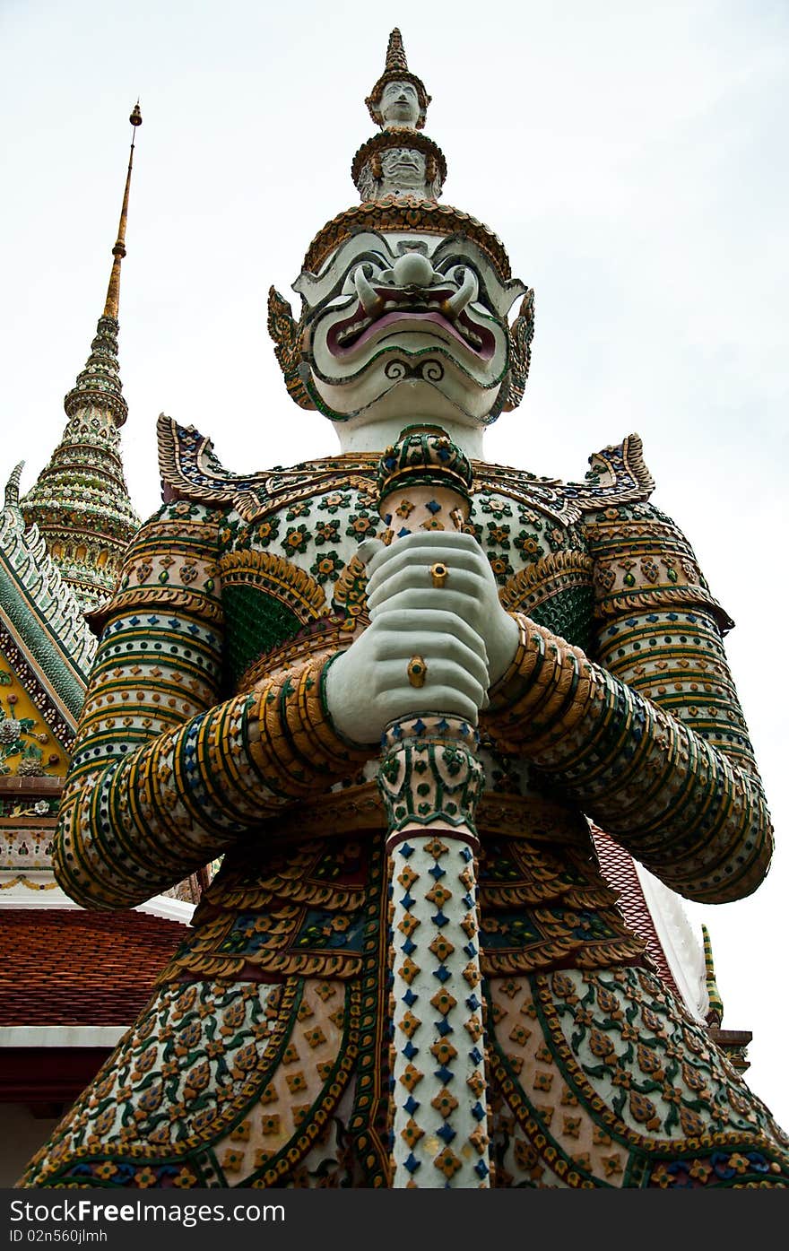 Thai Giant Statue in Bangkok, Thailand