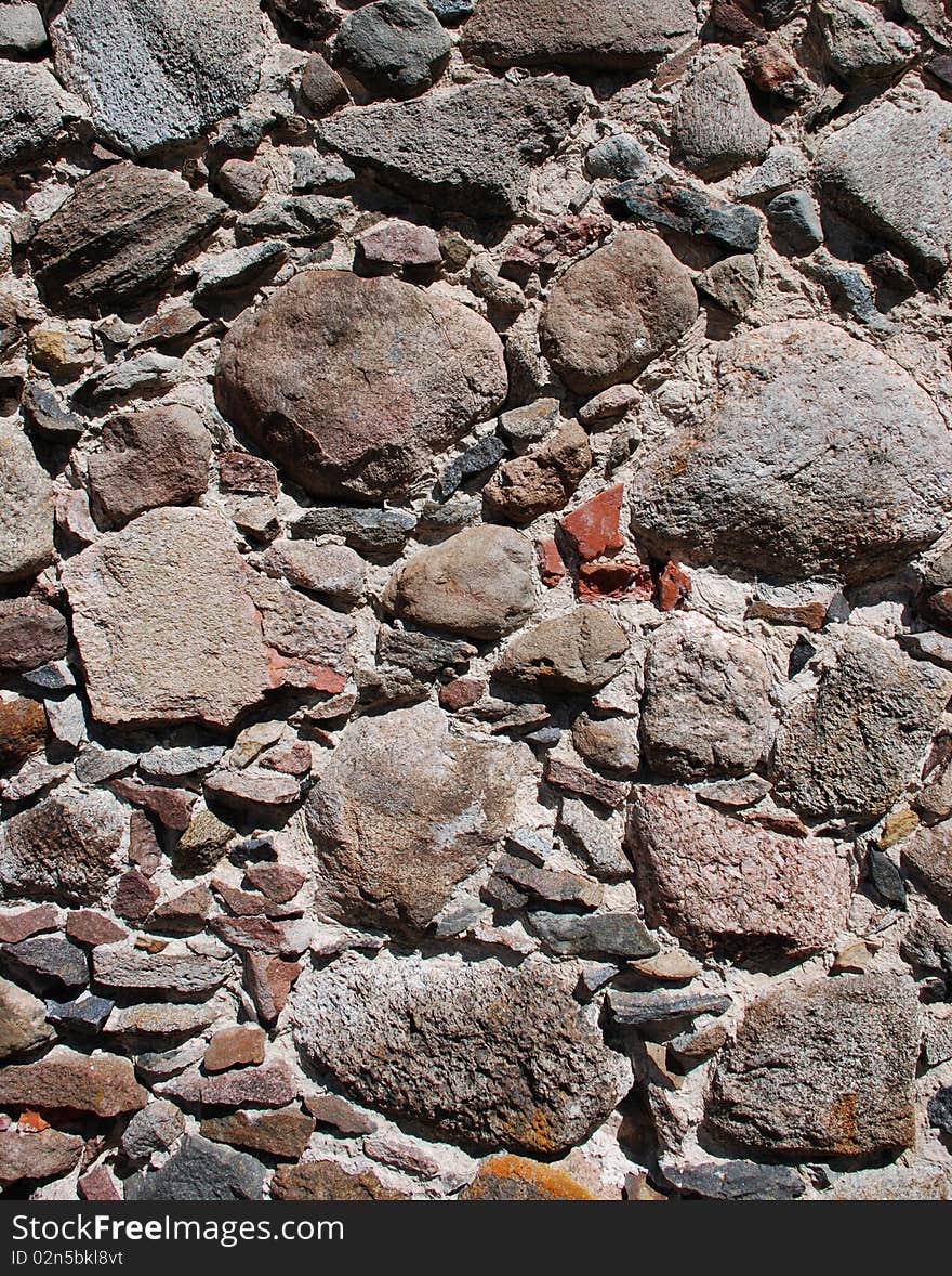 Stone wall texture from an old house