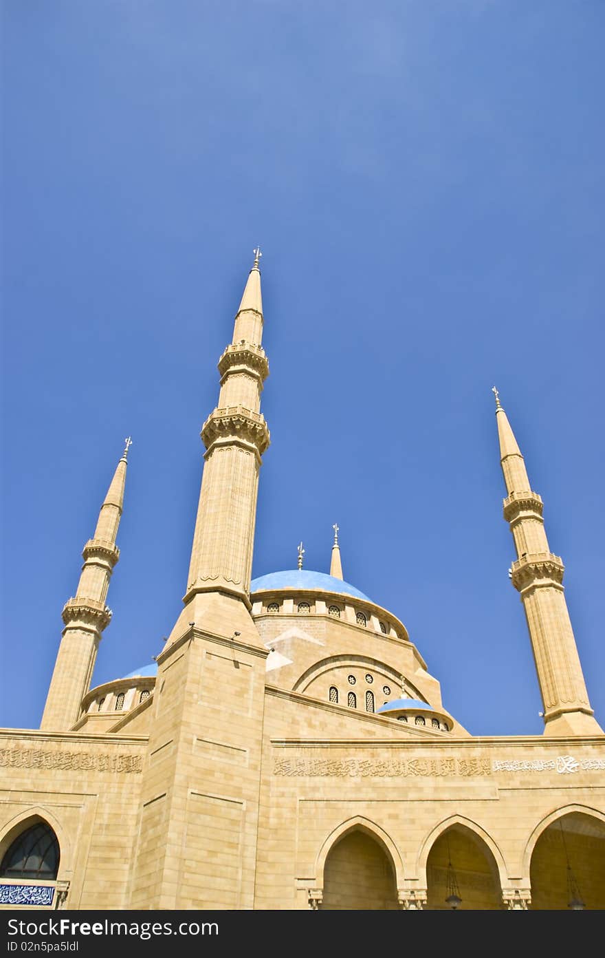 Al Amine Mosque in down town beirut